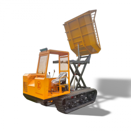 PD-3500TA சிசர் லிஃப்ட் 2.4மீ கிராலர் டம்பர் ஆல் டெரெய்ன் டிரான்ஸ்போர்ட்டர்